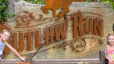 Branson with kids Silver Dollar City
