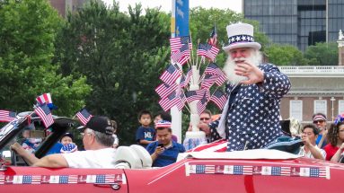 July 4th Philadelphia Uncle Sam Independence Hall