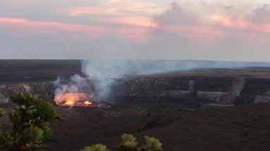 Hawaii Volcanoes National Park Sunset