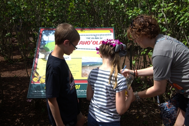 Pineapple Maze at the Dole Plantation with kids