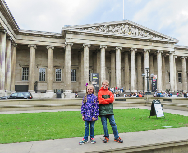 Best things to do in London with kids - visit the British Museum