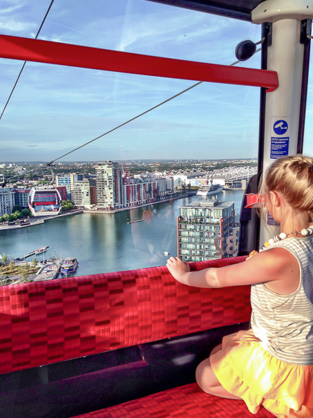 Emirates Air Line - things for families to do in London