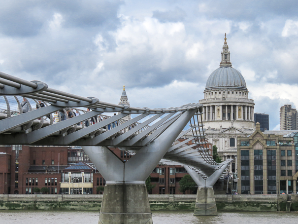 Things to do in London with kids - Millennium Bridge