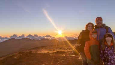 Buss Family Haleakala National Park Hawaii
