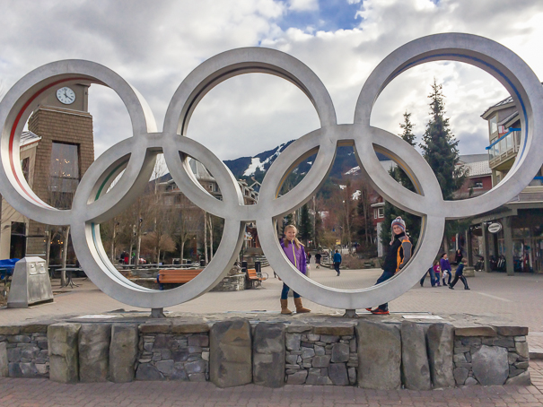 Whistler Blackcomb Resort Olympic Rings - Whistler kids ski free