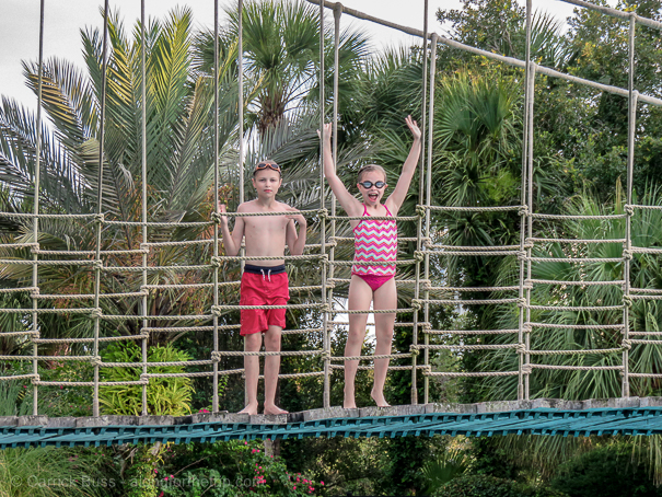 The amazing pool complex at the Hyatt Regency Grand Cypress Orlando FL