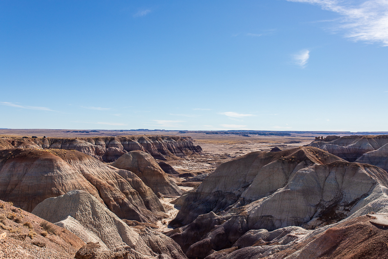 Blue Mesa at Petrified Forest National Park