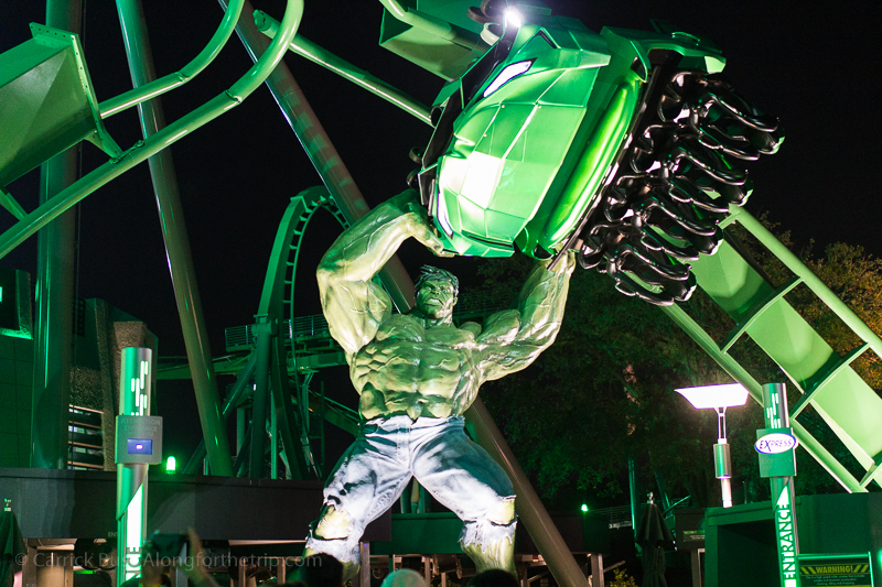 The Incredible Hulk Coaster - Universal Studios Orlando travel tips