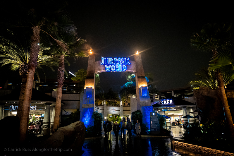 Jurassic World - one of the best attractions at Universal Studios Hollywood