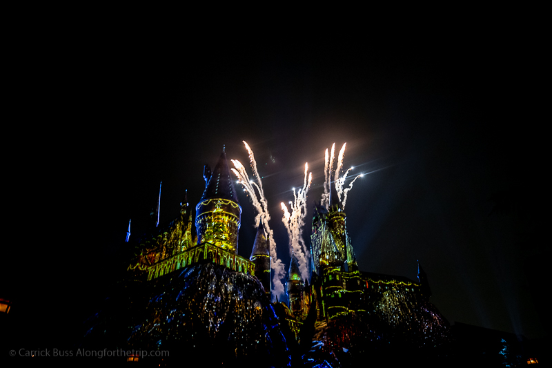 Christmas in The Wizarding World of Harry Potter at Universal Studios Hollywood