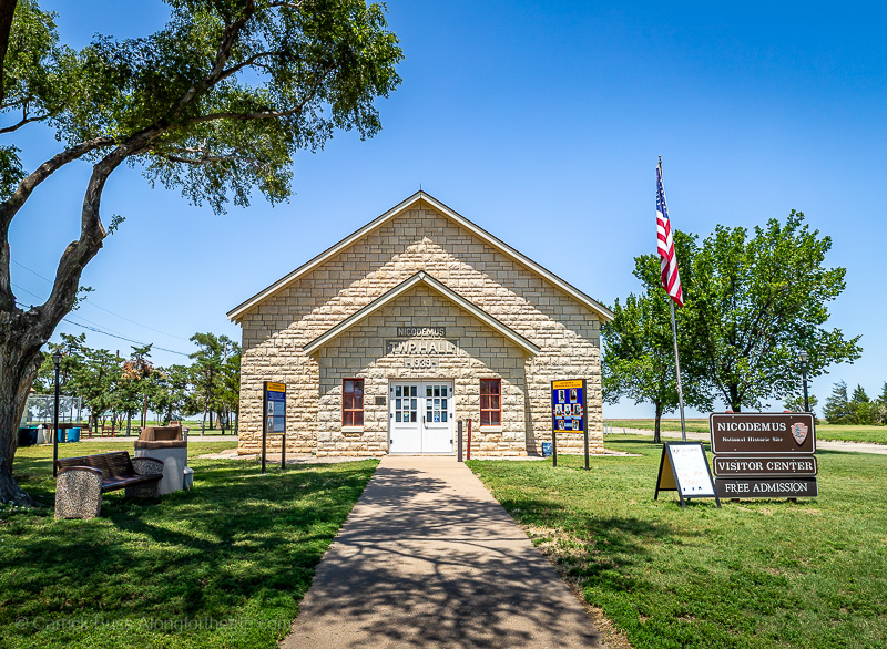 Nicodemus NHS-3 Nicodemus National Historic Site Nicodemus Township Hall