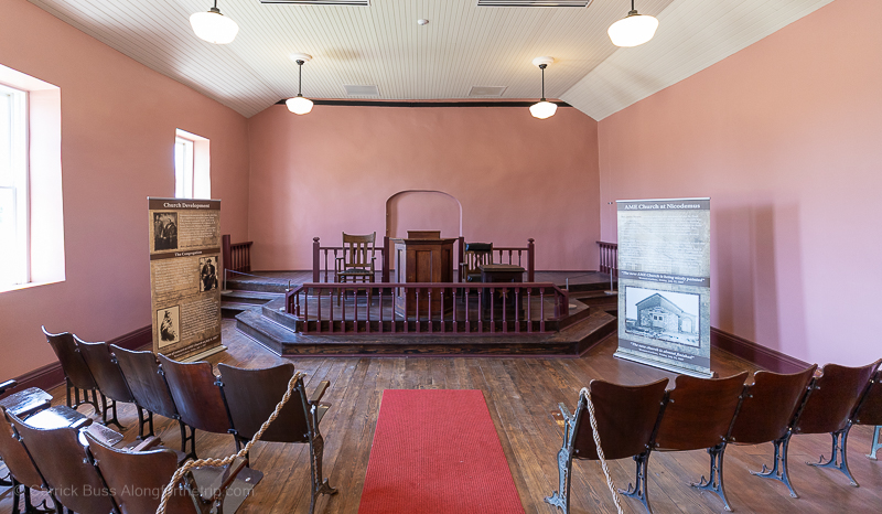 Nicodemus NHS-5 AME Church at Nicodemus National Historic Site Kansas