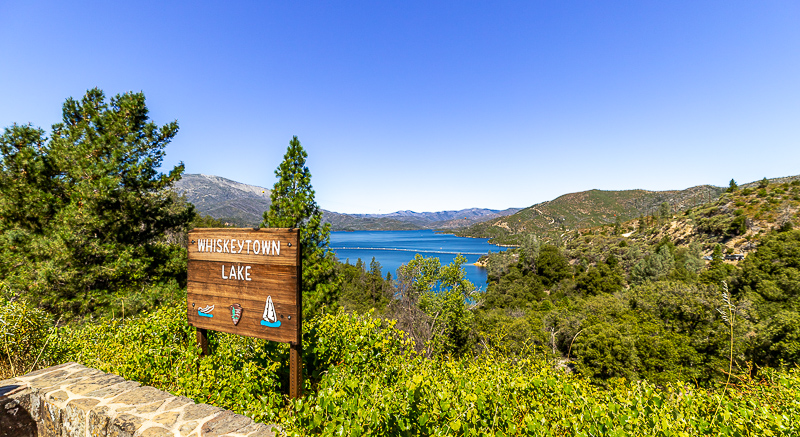 Whiskeytown Lake at Whiskeytown NRA
